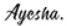 Ayesha logo